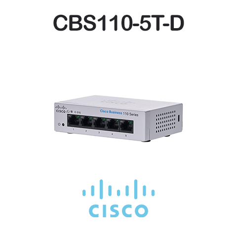 Switch cisco cbs110-5t-d b