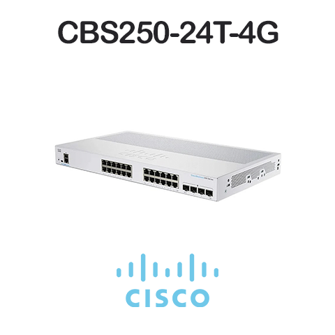 Switch cisco cbs250-24t-4g b