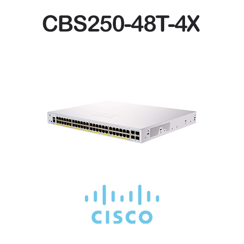 Switch cisco cbs250-48t-4x b