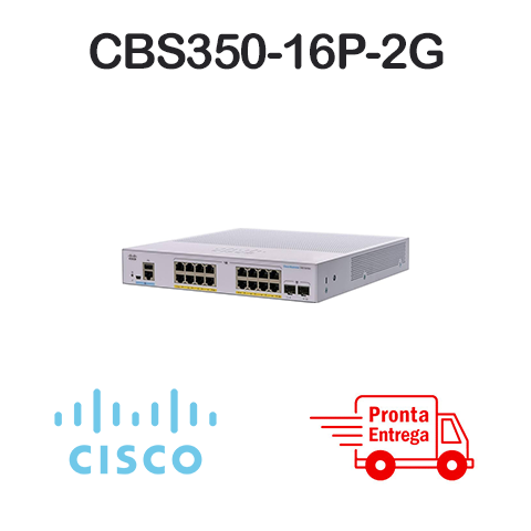 Switch cisco cbs350-16p-2g