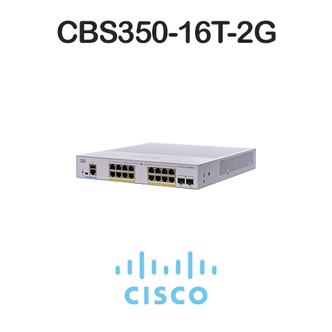 Switch cisco cbs350-16t-2g b