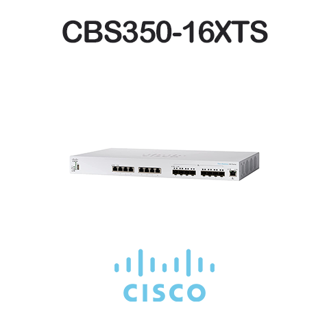 Switch cisco cbs350-16xts b