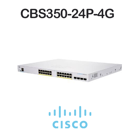 Switch cisco cbs350-24p-4g b