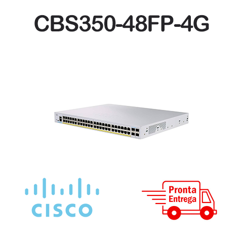 Switch cisco cbs350-48fp-4g