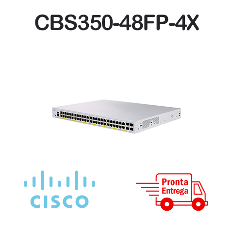 Switch cisco cbs350-48fp-4x