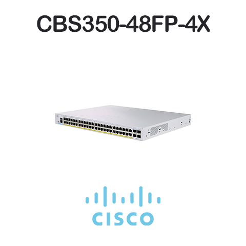 Switch cisco cbs350-48fp-4x b
