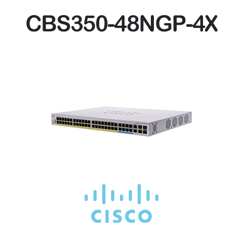 Switch cisco cbs350-48ngp-4x b
