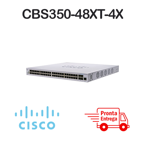 Switch cisco cbs350-48xt-4x