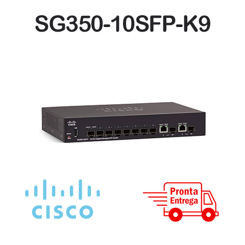 Switch cisco sg350-10sfp-k9